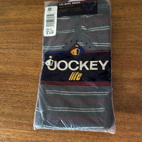 NOS Vintage Oldstock Jockey Life lo rise cotton brief